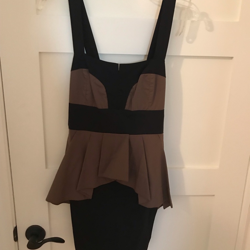 Black Brown Dress
